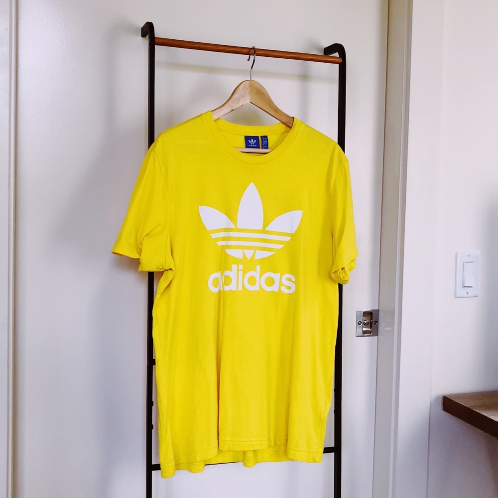 Adidas Yellow T-Shirt